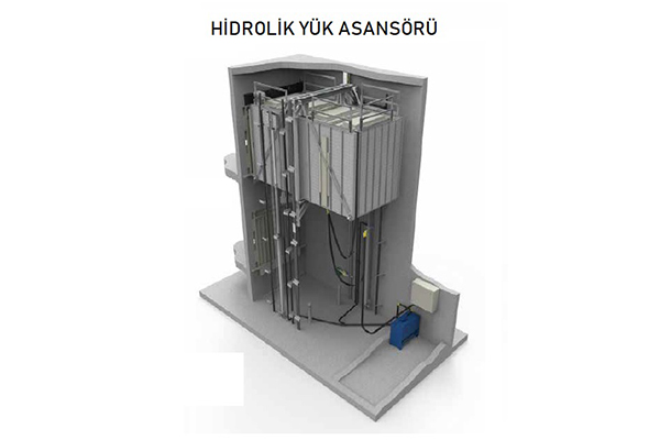 MONTE-CHARGE HYDRAULIQUE 2:1