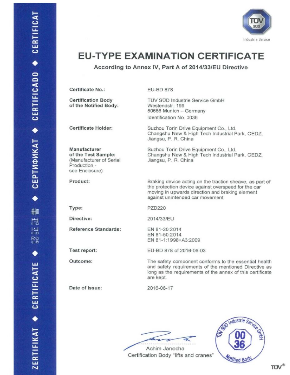 DOCUMENTS SUR LES MACHINES TORIN