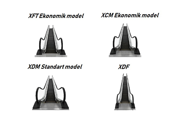 MODÈLES D'ESCALATORS